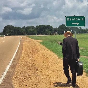 The Original Harlem Slim, Tito Deler, on his way to Bentonia. Tito Deler will be back for the 45th Annual Bentonia Blues Festival June 12 - 16, 2017, at the Blue Front Café and June 17, 2017, for a full day of music at Jimmy “Duck” Holmes’ farm!